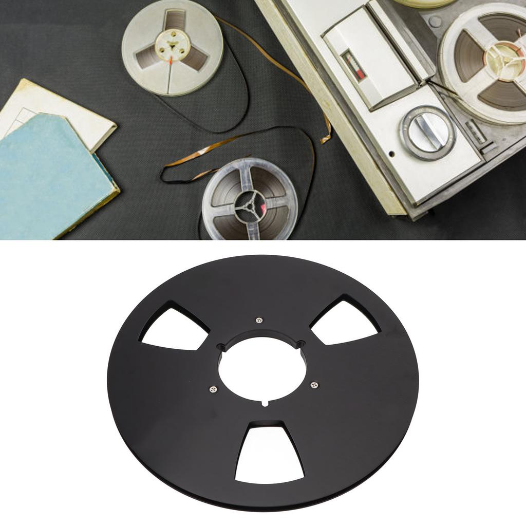 1Celsius4 10.5 Inch Empty Tape Reel Aluminum Alloy Reel Tape Recorder Accessory Empty Disc Opening Machine Parts for Nab