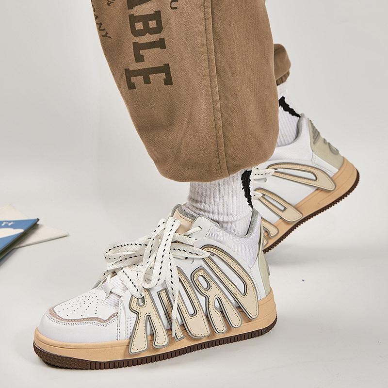 Neue Retro Deutsche Trainingsschuhe Herren und Damen High-Top Dicksohlige Brotschuhe Jugend Übergröße Lässige Sportliche Partnerschuhe