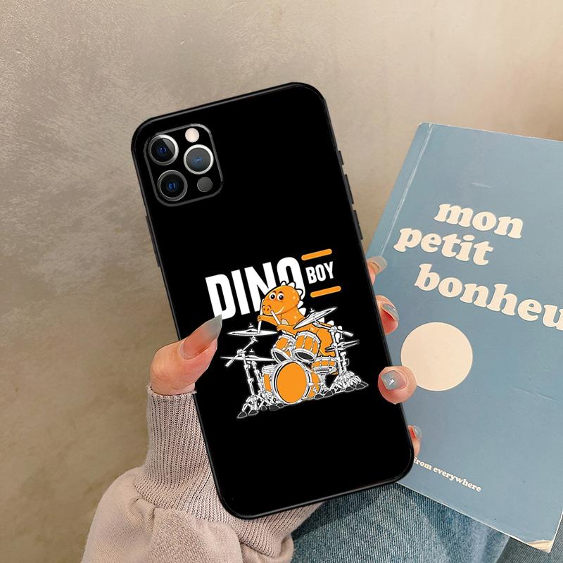 Drum Drumming Drummer Case For iPhone 17 Air 13 16 15 11 12 14 Pro Max 13 mini XR 15 16 Plus 16e Back Cover Shell