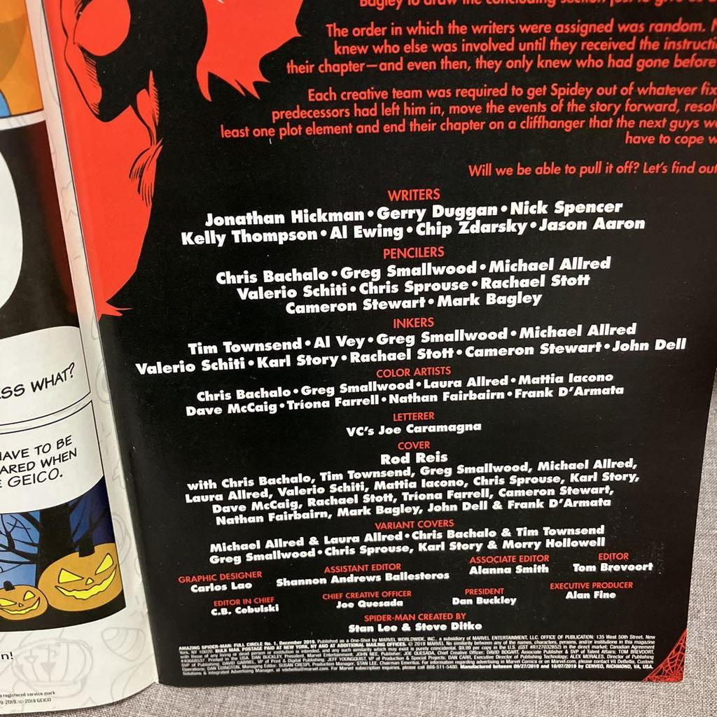 [USED] Amazing Spider-Man: Full Circle 2019