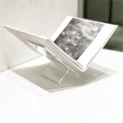 Acrylic Transparent Book Shelf Display Bracket Art Decoration Shelf Simple Desktop Magazine Storage Shelf
