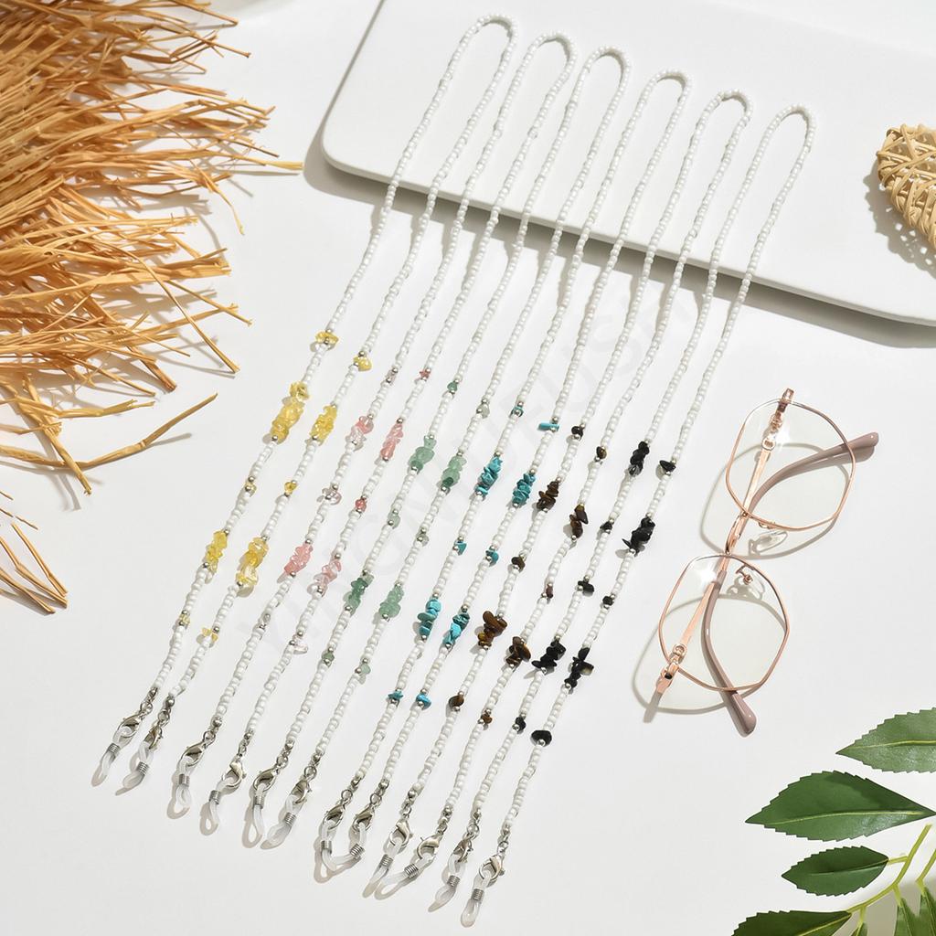 New acrylic glasses chain long mobile phone lanyard pendant women's handmade anti-lost glasses lanyard lanyard