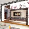 30pcs 5x5CM Waist Line Mirror Wall Sticker DIY Self Adhesive Wall Edge Strip Decal for Living Room TV Background Home Decor