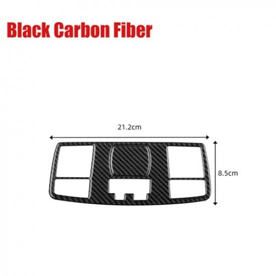 Carbon Fiber Car Rear Reading Light Panel Trim Sticker For Mazda RX-8 2004-2008