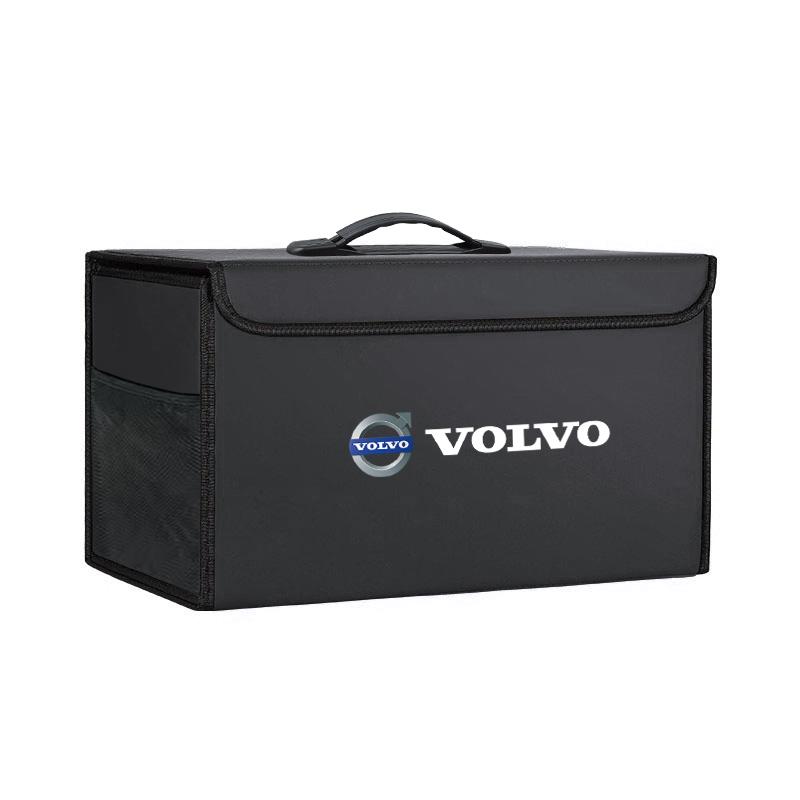 Car Trunk Organizer Box Large Capacity Auto Tools Storage Bag For Volvo XC90 V90 V60 XC60 V40 S80 S60 S90 C40 XC40 V70 XC70 C30