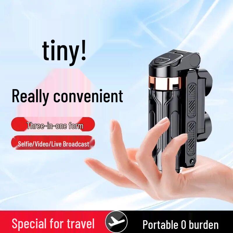 

Compact Selfie Stick with Tripod & Fill Light for Live Streaming & Photography Starry Sky White [Mini Selfie Stick]