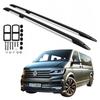 Barras de Techo Volkswagen Transporter T5 T6 Negras Largas Desde 2003