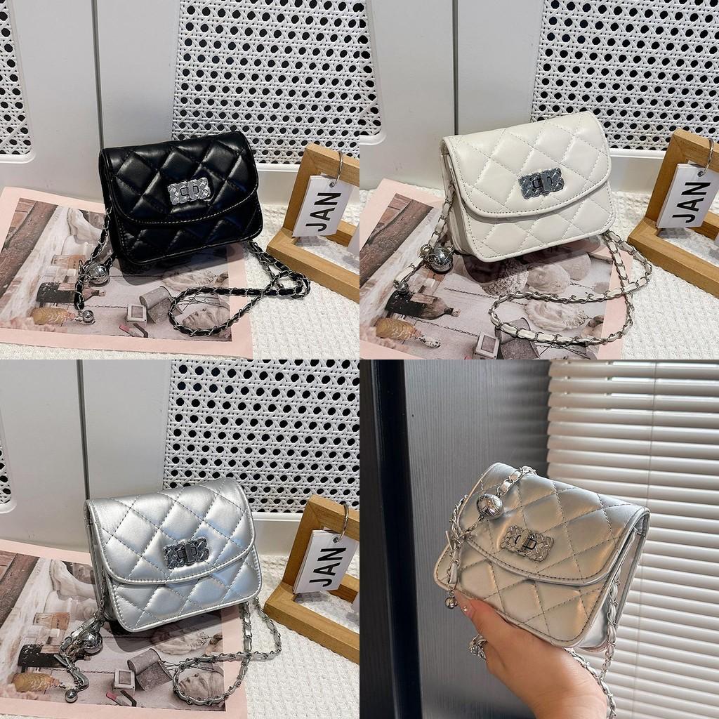 Trendy Fashionable Single Shoulder Crossbody Bag Stylish Chic Summer 2024 Small Square Purse