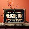 Vintage Rustic Metal Sign 12x8 Inch, Funny Wall Decor for Home Office Bar Garage, Indoor Outdoor Metal Art Plate