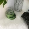 Anti-slip Base Reptiles Water Feeder Detachable Turtle Water Bowl Reptile Water Dispenser  Snakes