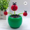 Cactus Auto-swinging Solar Sun Flower Plant Jewelry Car Interiors Ornaments Dancing Doll Figurines Miniature Car Home Decoration