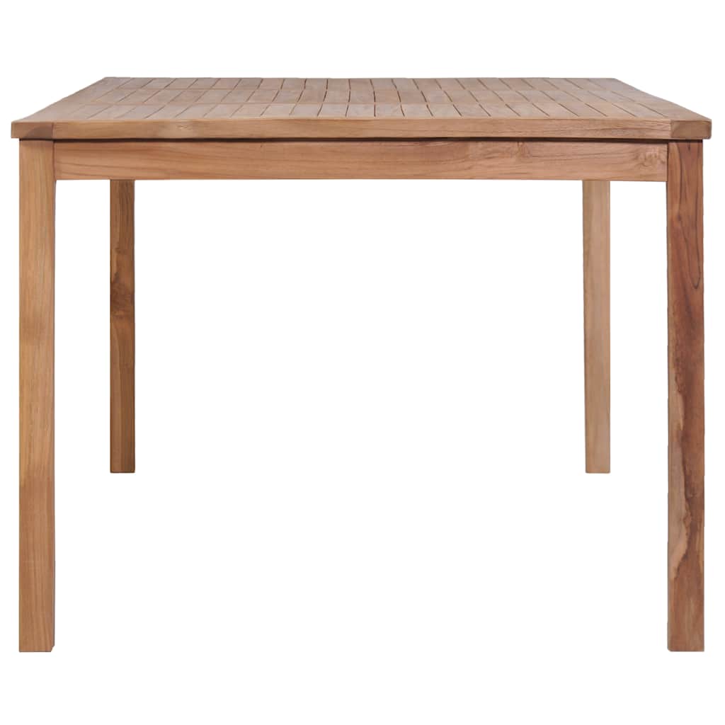Garden Table 200 x 100 x 77 cm Solid Teak Wood