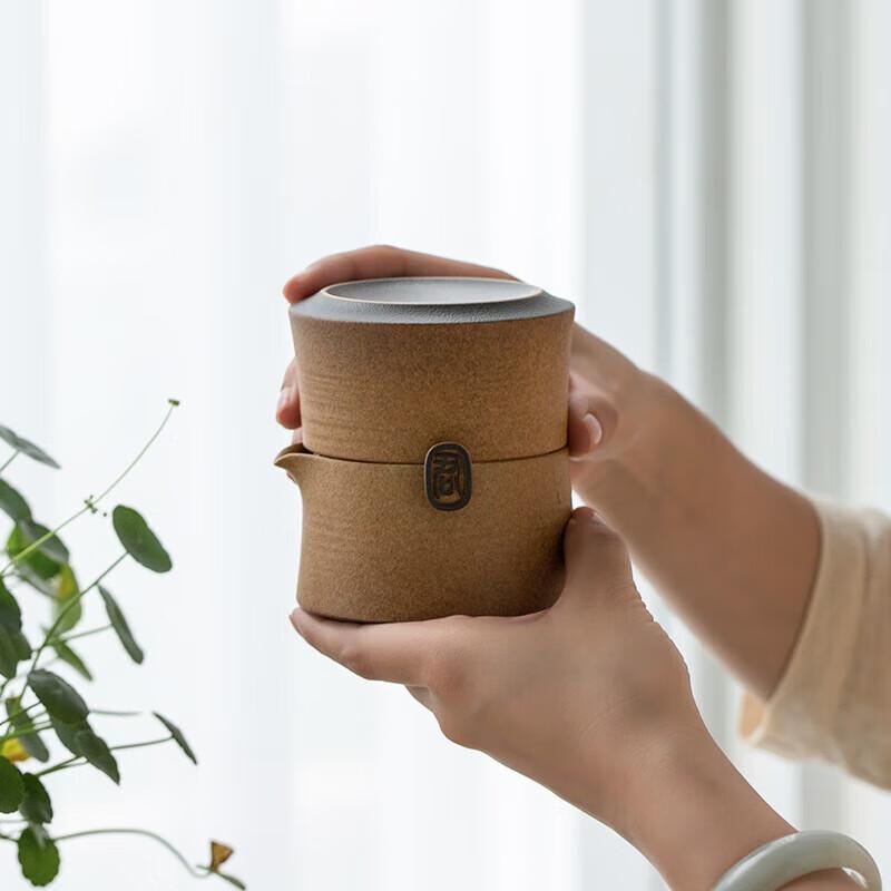 

Wan Qian Tang Portable Ceramic Kung Fu Tea Set