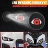 Wireless Control Car Devil Eyes Dynamic Adjustable Eye Pattern Demon Eye Car Headlight 12-36V Fog Lights DRL Car Accessories