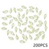 10-100Pcs Green Acrylic Leaf Charms Leaves Beads Pendants For Diy Necklace Bracelet Earrings Jewelry Making Handmade Crafts