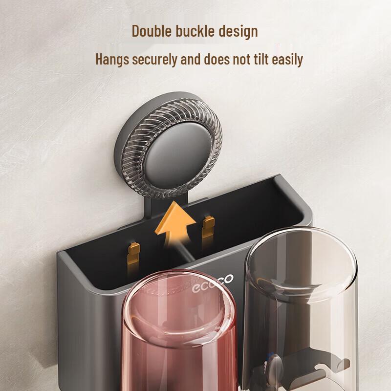 Ecoco Wall-Mounted Toothbrush Holder