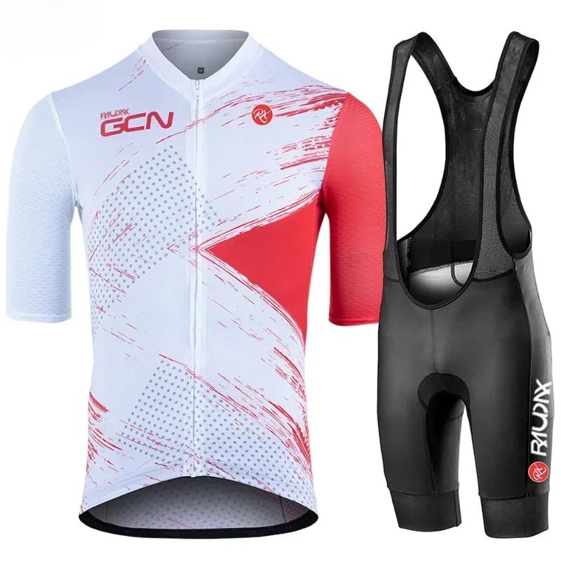 Raudax 2025 Letnia koszulka kolarska MTB Odzież kolarska na rower górski Ubrania Maillot Ropa Ciclismo Triathlon