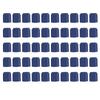 50 Pcs Air Conditioning Valve Cap Impact Scratch Corrosion Resistant Auto AC System Charging Port Covers