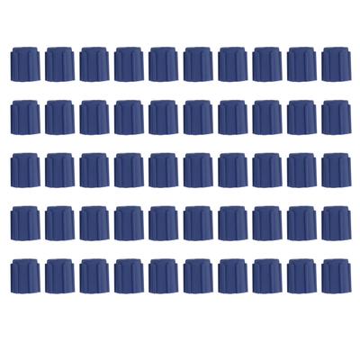 50 Pcs Air Conditioning Valve Cap Impact Scratch Corrosion Resistant Auto AC System Charging Port Covers