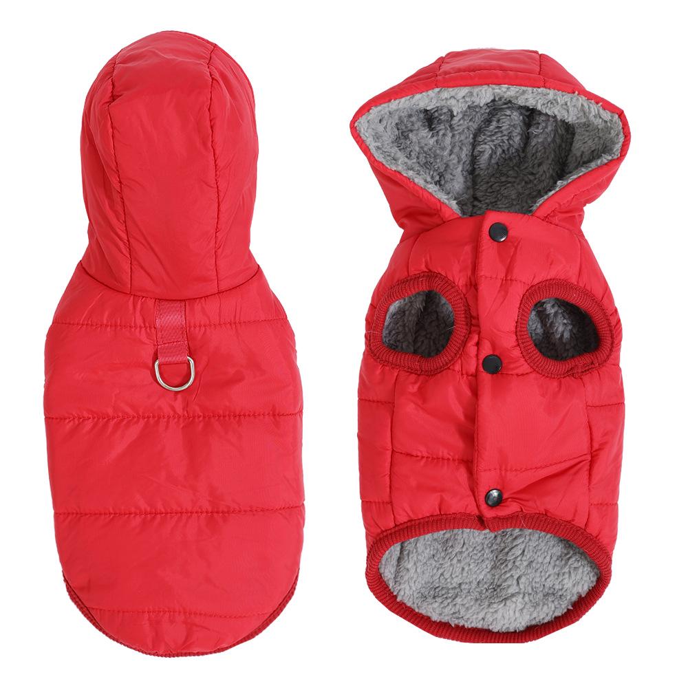New Autumn/Winter Waterproof Dog Ski Jacket - Two-Legged Cotton Vest