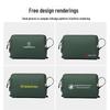 Waterproof Wet/Dry Travel Grooming Bag, Large Capacity, Portable for Business, Sports & Outdoor - Unisex