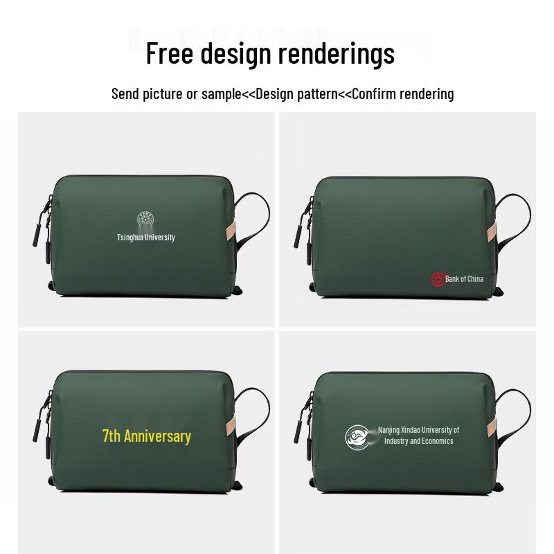 Waterproof Wet/Dry Travel Grooming Bag, Large Capacity, Portable for Business, Sports & Outdoor - Unisex