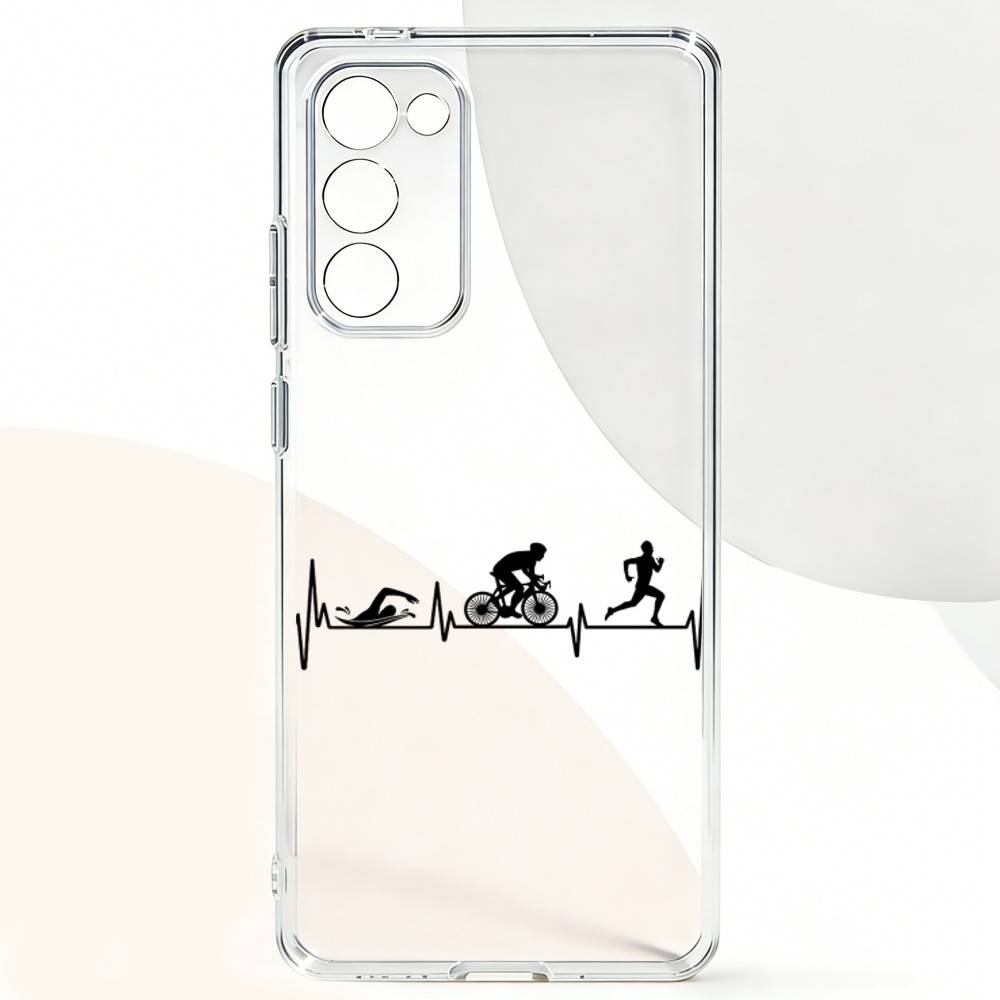 T-Triathlon Swim Bike Run T-Tri Life Phone Case For Samsung Galaxy A91,80,73,72 ,71,53,52,32 ,31,22,21s,20,Transparent Case Samsung a10