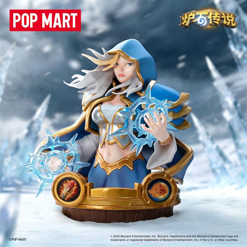 POP MART Hearthstone Legend, Tavern Legend Collection Mystery Boxes Single Mystery Box/Full Box 9 Pcs PPMT-2511-0057