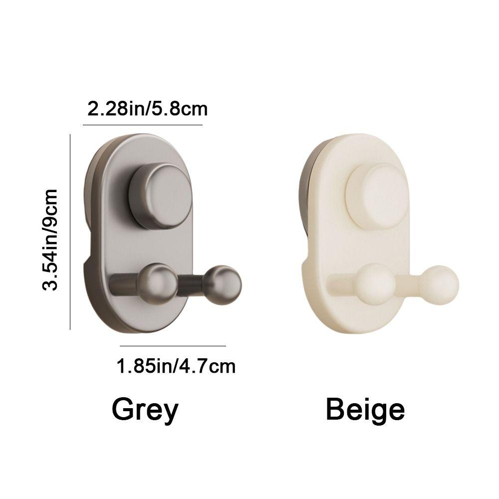 3 PCS Non-Marking Suction Cup Hooks Moisture-proof Kitchen Storage Hooks Wall Hook Living Room