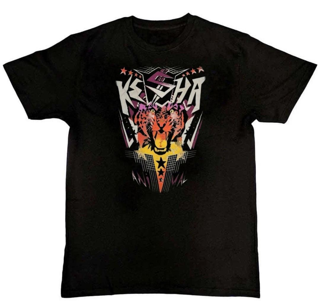 Collection KESHA Animal Tour Graphic Print Mens T-Shirt S-4XL L