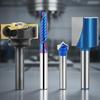 High Precisions Cleaning Bottom Bit TCTs Milling Cutter With AntiStick Coating For Plywood And MDFs
