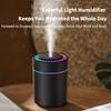 Umidificatore d'Aria Potente ed Efficiente 180ML Diffusore di Aroma per Aromaterapia Olio Essenziale con Luci Colorate per Casa Auto Camera da Letto