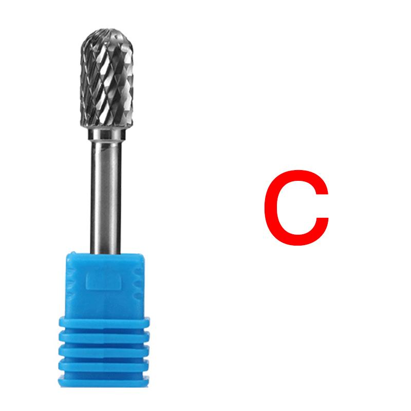 6/8/10/12/14/16 mm CNC Scule Polizor Accesorii Cutter din carbură de tungsten Pilă rotativă Freză pentru prelucrarea lemnului Cap de lustruit