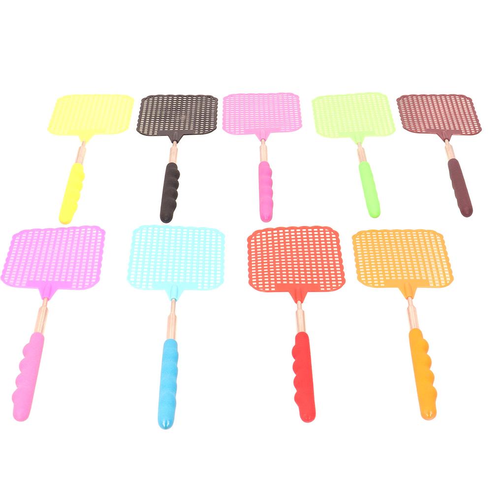 9 stk Mini Fluesmekker med Uttrekkbar Rustfri Stang for Hjem, Hybel, Camping