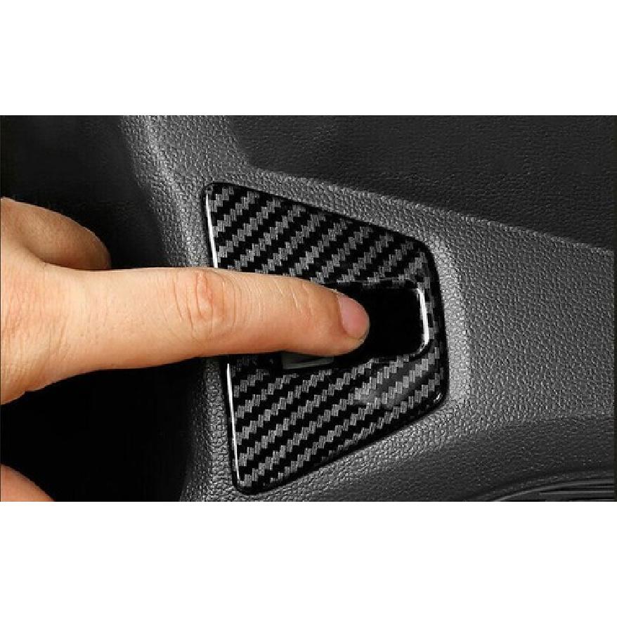 For Volkswagen Jetta Mk7 - Carbon Fiber Tailgate Rear Door Switch Cover