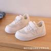 Children's Little White Shoes Single Net Summer New Children's Shoes Pure White School Activity Shoes Boys and Girls Net Shoes