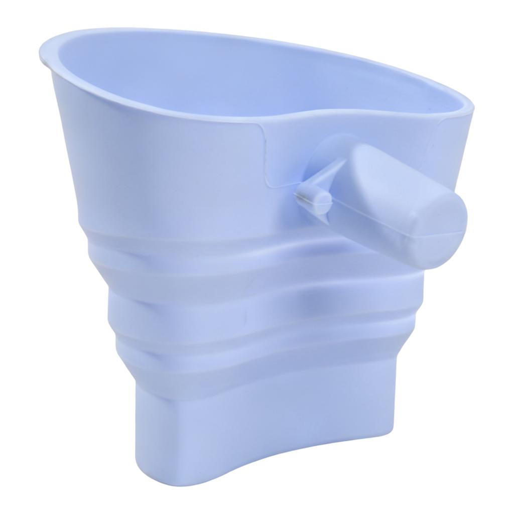 Folding Silicone Funnel Anti-Spill Household Mixer Flour Funnel Reusable Dough Kneading Machine Accessory