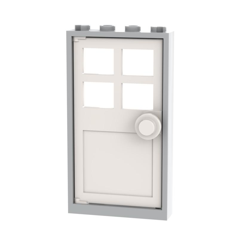 Tür Fenster Bausteine Kompatibel Große Marke Kinderspielzeug 60596 60623 6141 Frühes Lernen MOC Bildung Geschenke