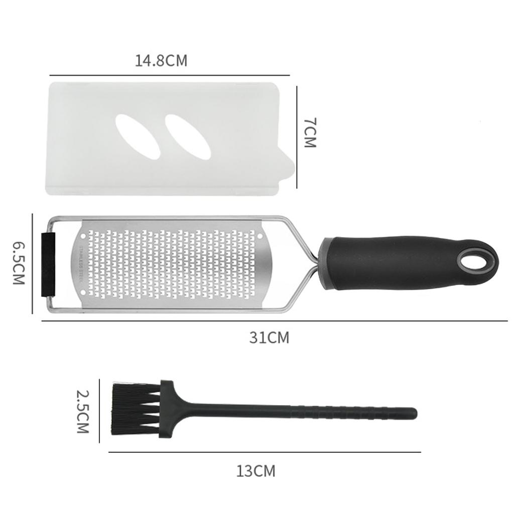 By Professional Cheese Cheese Cheese Parmesan Zester Black [Recommended Chefs] Grater, Grater, Grater, Shavings, Cheese, Ginger, Garlic, Grater,