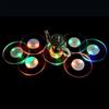1/10/20/30PCS LED Coaster Light Up Coasters Stickers Liquor Bottle Drink Luminous Cup Mat Club Bar Party Car Wedding Vase Decor