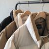 Crriflz Ladies Winter Solid Down Jacket Women Oversize Loose Coat Stand-up Collar Thick Warm Causal Chic Parka New  New Style