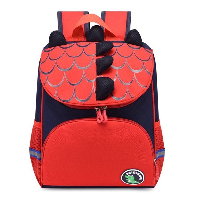 Adorable Cartoon Dinosaur Kids Backpack For Boys And Girls In Various Colors