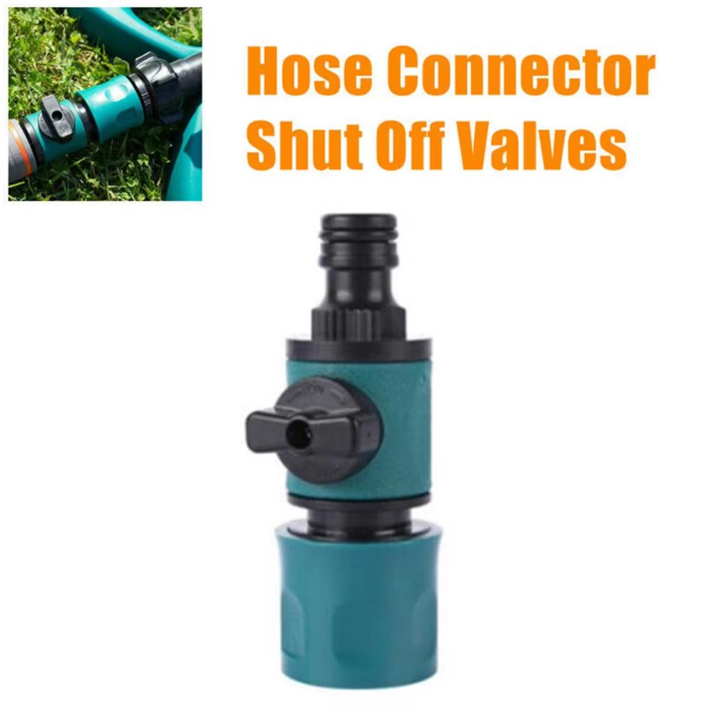 Mangueira de Jardim Tubo Torneira em Linha Válvula de Fechamento Conexão Irrigação de Rega Conector Rápido Com Válvula Gadget de Jardim