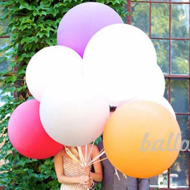 10pcs 36 Inch for Giant Balloon Round Inflable Latex Thick Balloons Wedding Party Decoration