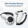 Coperture in Silicone per Controller + Impugnature per Meta Quest 3S, 3 | Grigio