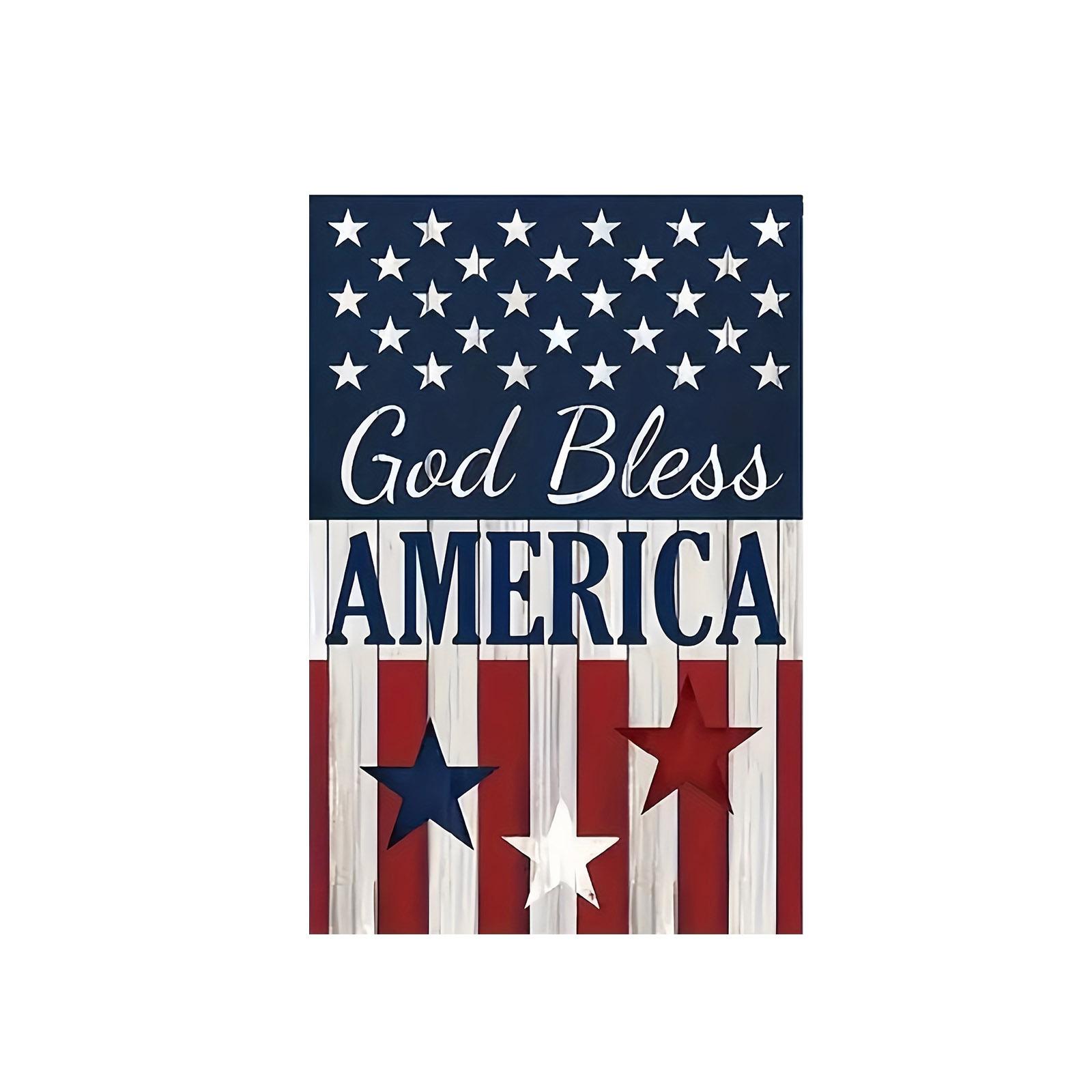 Декоративный садовый флаг к 250-летию Соединенных Штатов