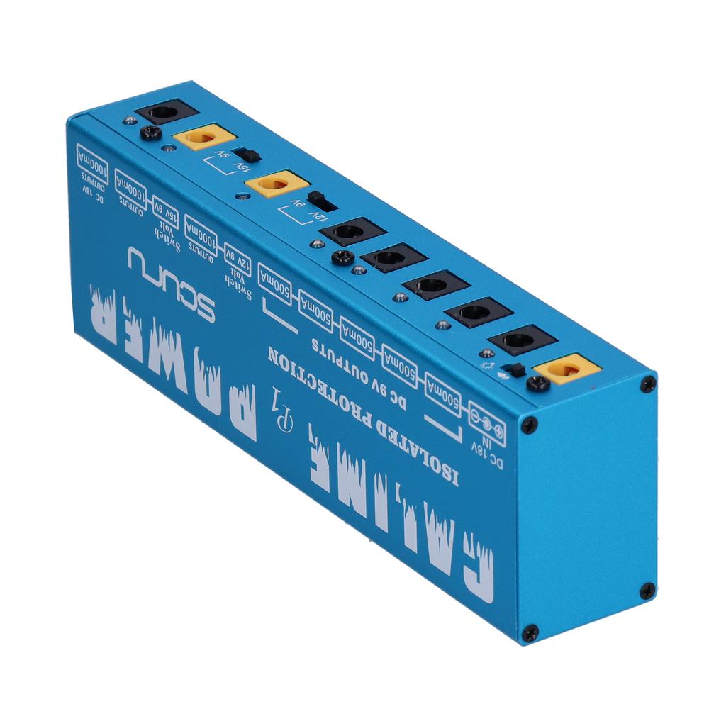 CP?05 Gitar Effektpedal Flerveis Strømforsyning P1 Effektpedal Isolert Strømforsyning 100?240VUS