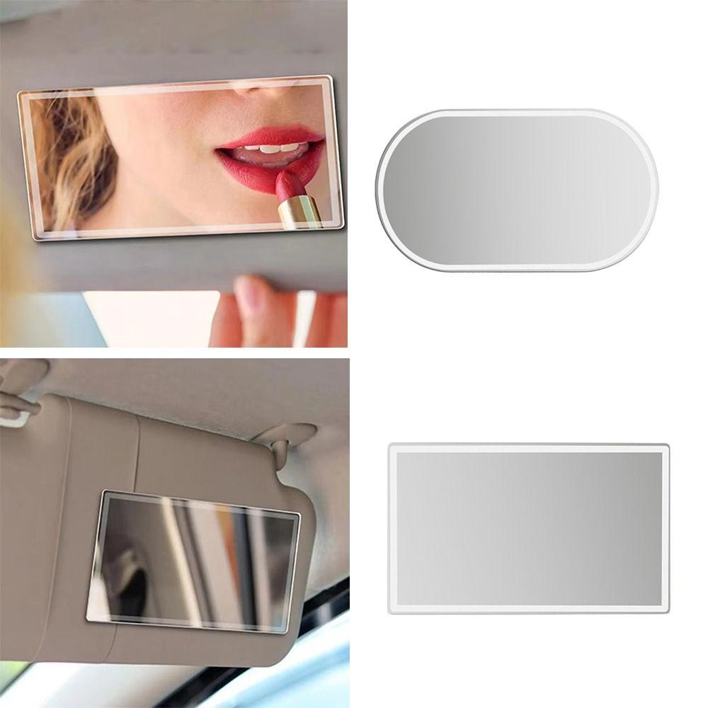 HD Mirror Car Makeup Mirror High Clarity Universal Car Mirror Cosmetic Use