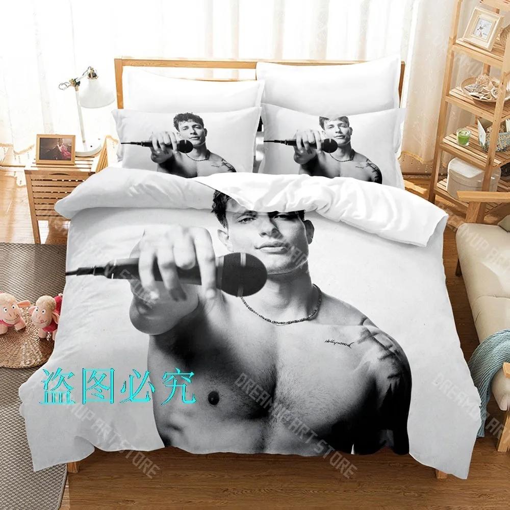3D Print Matt Rife Bedding Set Single Twin Full Queen King Size Bed Set Aldult Kid Bedroom Duvetcover Sets Bed Sheet