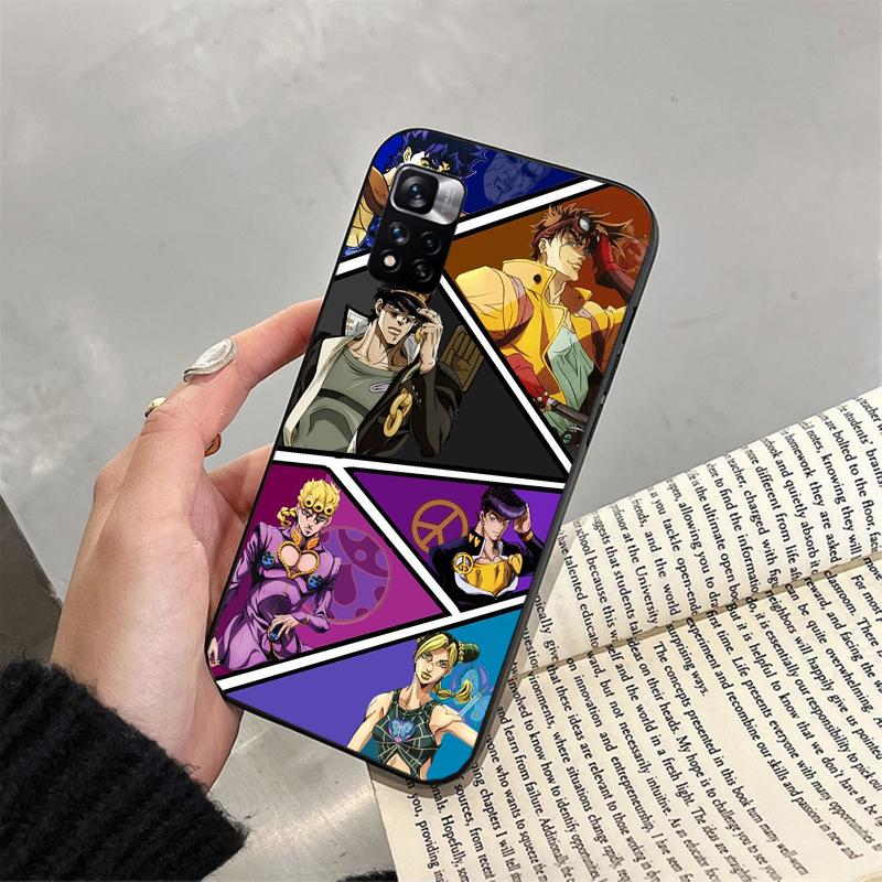 

Phone Case For Xiaomi Poco C71 15T 14T Pro Redmi note 15 14 14 13 Pro Redmi A5 15C 13C Jojo jolyne and jotaro Redmi Note 13 Pro 4G